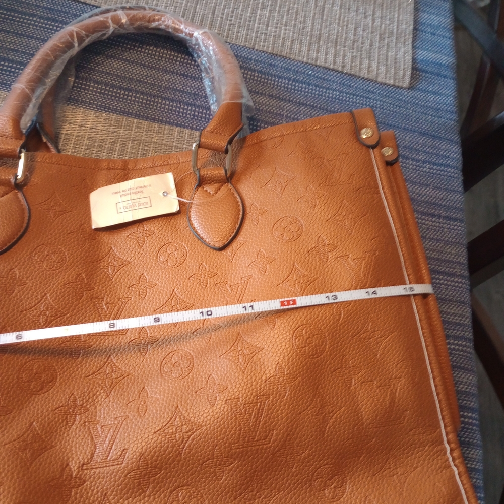 Fashion Honey Brown Handbag - Picture 12 of 14